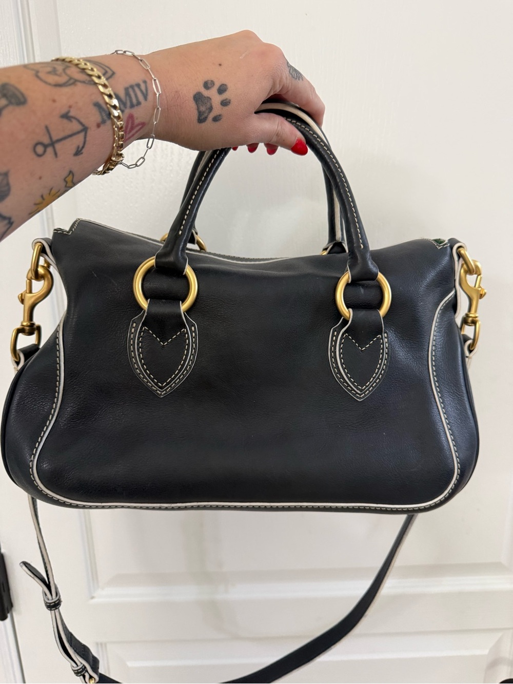 Dooney & Bourke Florentine Edge Medium Satchel - Picture 4 of 7